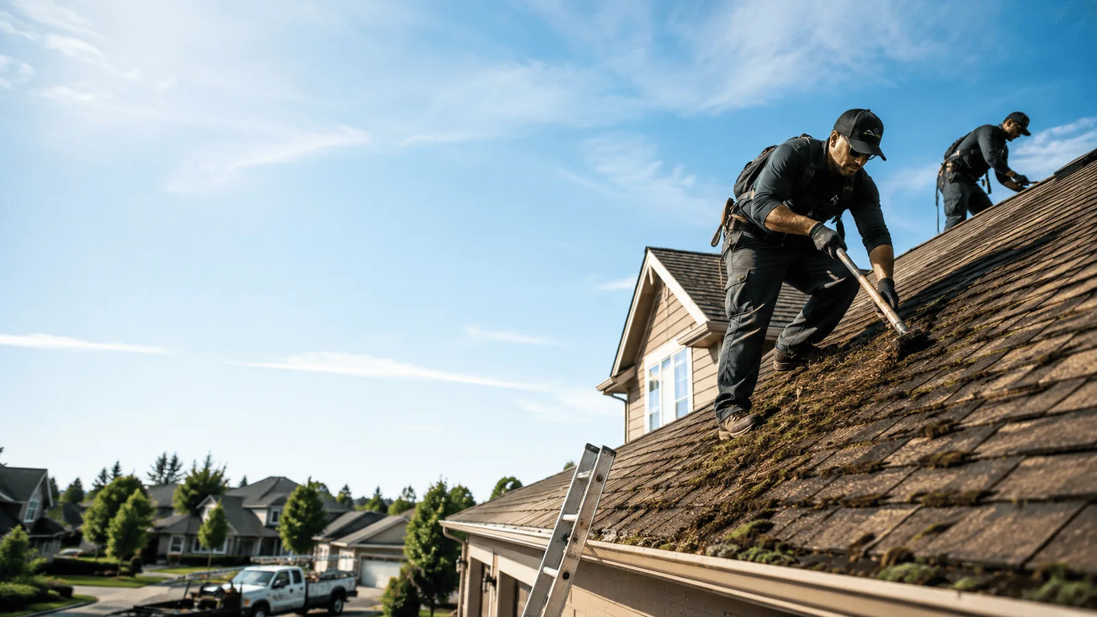 Roof Moss Removal in Alledonia, OH near me